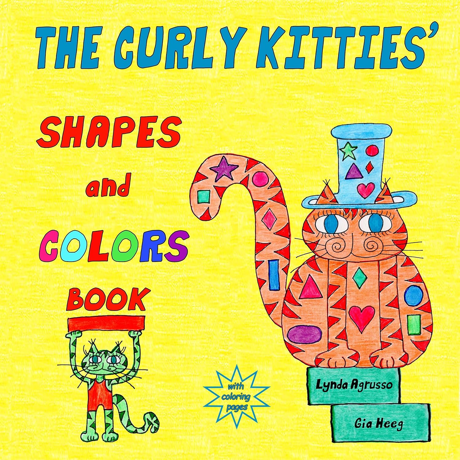 Curly Kitties - Shapes and Colors Book