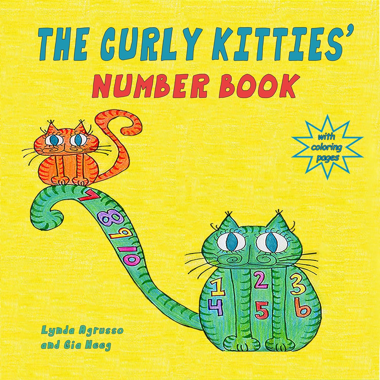 Curly Kitties - Numbers Book